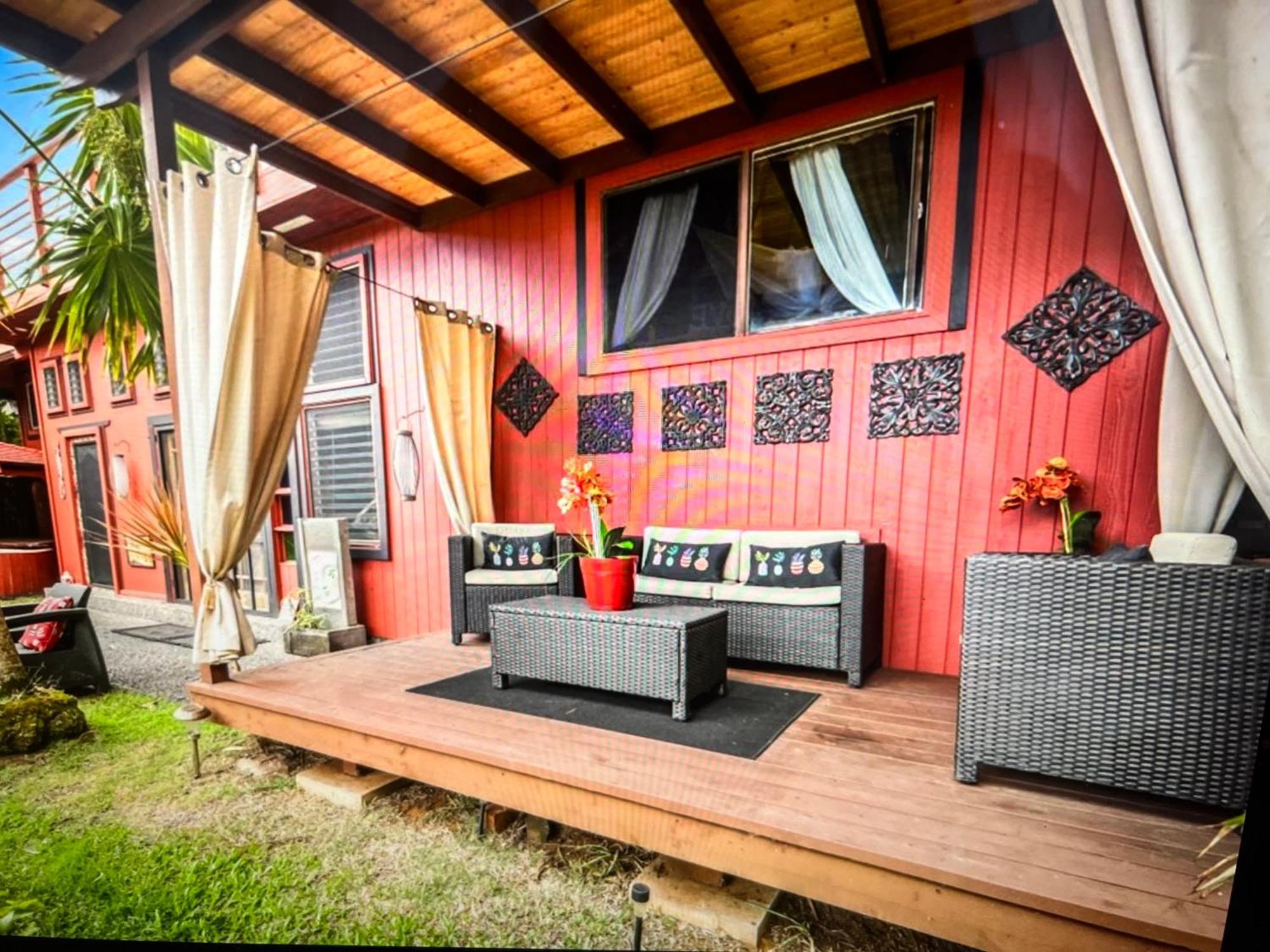 The Bali House And Cottage At Kehena Beach Hawaii Exterior foto
